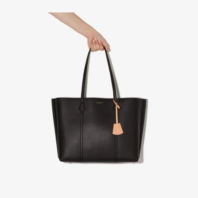 Tory Burch Black Perry Triple Compartment Tote Bag