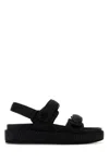 Tory Burch Kira Woven Platform Sandals In Black