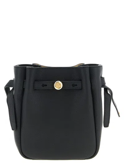 Tory Burch Black Romy Small Bucket Bag