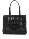Tory Burch Small Ella Tote Bag In Black