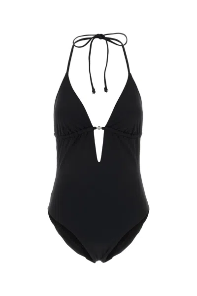 Tory Burch Black Stretch Nylon Swimsuit