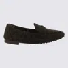 Tory Burch Woman Loafers Black Size 8 Leather In Black