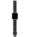 Tory Burch Black-tone Stainless Steel Bracelet For Apple Watch 38-45mm In No Color
