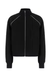 Tory Burch Sweatshirt Triacetate Blend Shoulder Inserts In 001