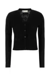 Tory Burch Black Viscose Blend Cardigan