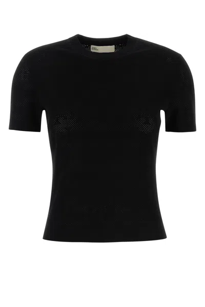 Tory Burch Black Viscose Blend Sweater