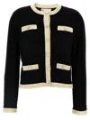 Tory Burch Sweaters In Blackwhite