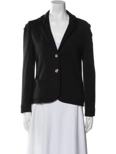 Pre-owned Tory Burch Blazer In Black