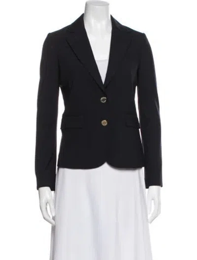 Pre-owned Tory Burch Blazer In Black