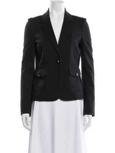 Pre-owned Tory Burch Blazer In Black