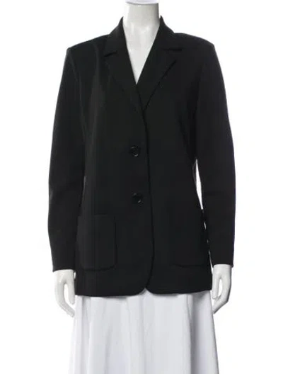 Pre-owned Tory Burch Blazer In Black