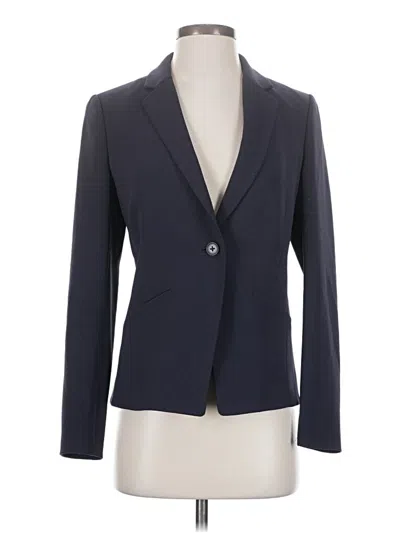 Pre-owned Tory Burch Blazer Jacket In Blue