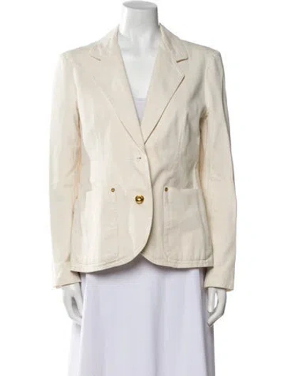 Pre-owned Tory Burch Blazer In Neutral