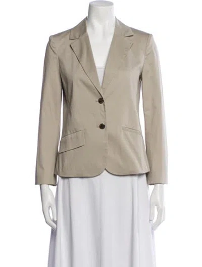 Pre-owned Tory Burch Blazer In Neutral