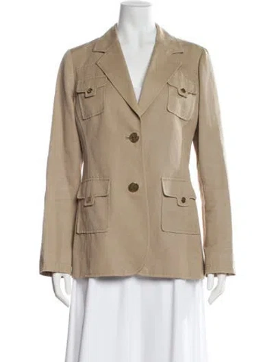 Pre-owned Tory Burch Blazer In Neutral