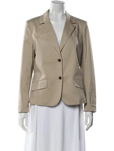 Pre-owned Tory Burch Blazer In Neutral