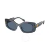 Tory Burch Miller Pushed Rectangle Sunglasses