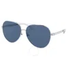 Tory Burch Blue Pilot Ladies Sunglasses Ty6078 316180 59