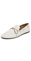 Tory Burch Boat Shoes Bright White In White