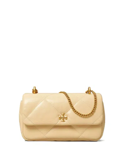 Tory Burch Kira Diamond Mini Bag In Beige