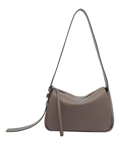 Tory Burch Small Romy Crossbody Bag In Sand