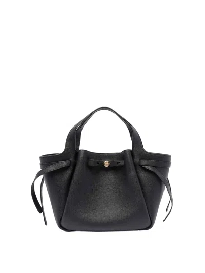 Tory Burch Romy Boston Bag In Black