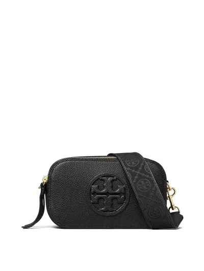Tory Burch Miller Mini Crossbody Bag In Black