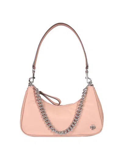 Tory Burch Mercer Small Bag In Nude & Neutrals