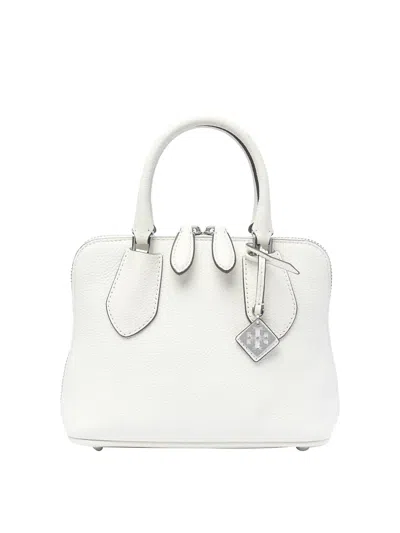 Tory Burch Mini Swing Handbag In White