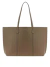 Tory Burch Perry Tote Bag Gray