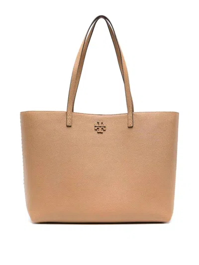 Tory Burch Mcgraw Tote In Brown