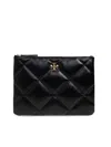 Tory Burch Black Leather Bag In Black