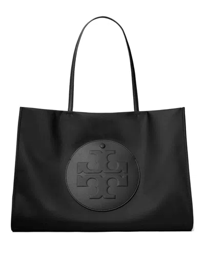 Tory Burch Small Ella Tote Bag In Black