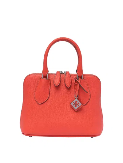 Tory Burch Mini Swing Handbag In Red