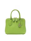Tory Burch Women's Mini Pebbled Leather Swing Bag In Green