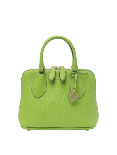 Tory Burch Mini Swing Handbag In Green