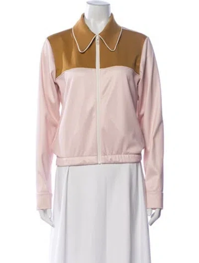 Pre-owned Tory Burch Bomber Jacket In Neutrals