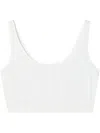 Tory Burch Bonded Elastic Top In White