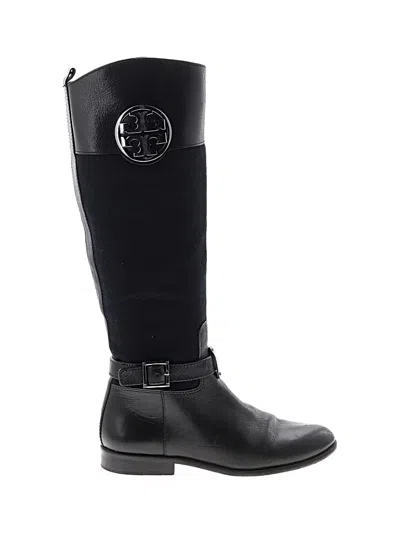 Pre-owned Tory Burch Boots In Black