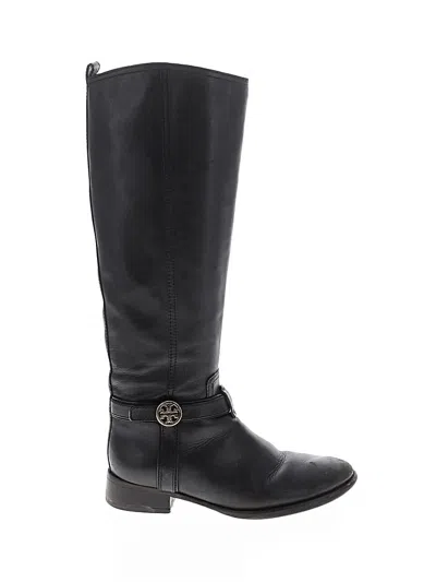 Pre-owned Tory Burch Boots In Black