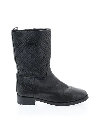 Pre-owned Tory Burch Boots In Black