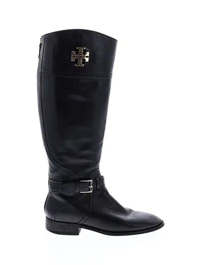 Pre-owned Tory Burch Boots In Black