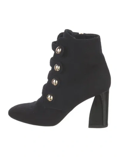 Pre-owned Tory Burch Boots In Black