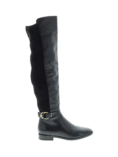 Pre-owned Tory Burch Boots In Black