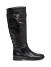 Tory Burch T Lock Riding Boot For Equest In Black