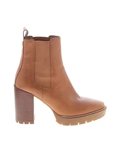 Pre-owned Tory Burch Boots In Brown