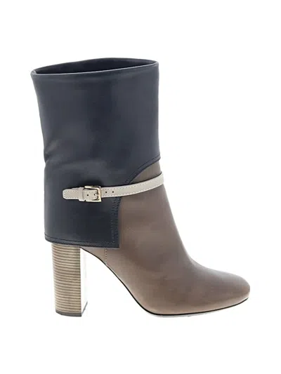 Pre-owned Tory Burch Boots In Brown