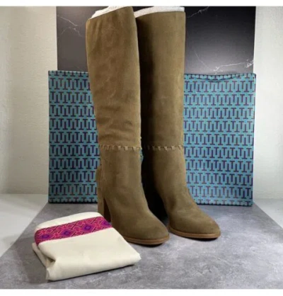 Pre-owned Tory Burch Boots In Brown