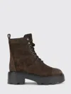 Tory Burch T Ankle Boots With Grooved Lug Sole In Multi