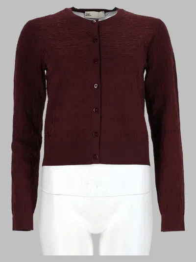 Tory Burch Bordeaux Sweatshirt Sweater For Women In Burgundy